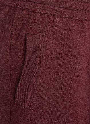  - BRUNELLO CUCINELLI - Zippered Side Slit Drawstring Sweatpants