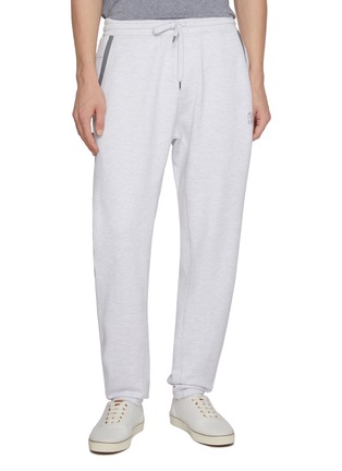 Main View - Click To Enlarge - BRUNELLO CUCINELLI - Drawstring Waist Sweatpants
