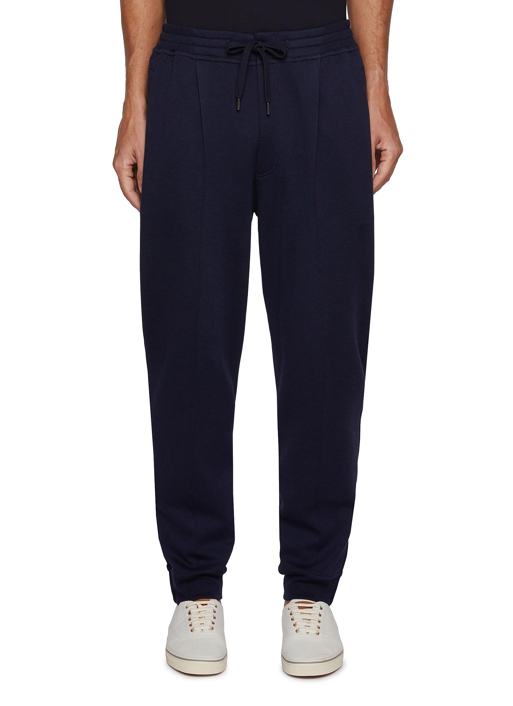BRUNELLO CUCINELLI | Drawstring Waist Double Pleat