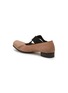  - UMA WANG - Crisscross Elastic Band Leather Ballerina Flats