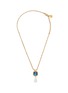 Main View - Click To Enlarge - GOOSSENS - Renaissance 24K Gold Plated Rock Crystal Drop Pendant Necklace