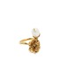 Main View - Click To Enlarge - GOOSSENS - Fleur de Pavot 24K Gold Plated Freshwater Pearl Ring