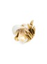 Main View - Click To Enlarge - GOOSSENS - Cœur Précieux 24K Gold Plated Rock Crystal Mini Stud Earrings