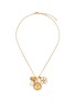 Main View - Click To Enlarge - GOOSSENS - Trèfle Rock Crystal Pearl Charm Necklace