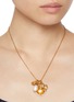 Figure View - Click To Enlarge - GOOSSENS - Trèfle Rock Crystal Pearl Charm Necklace
