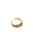 Detail View - Click To Enlarge - GOOSSENS - Fleur de Pavot 24K Gold Plated Hoop Earrings