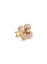 Main View - Click To Enlarge - GOOSSENS - Trèfle 24K Gold Plated Quartz Pearl Ring