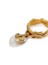 Detail View - Click To Enlarge - GOOSSENS - Coeur Précieux Mobile 24K Gold Plated Natural Crystal Ring