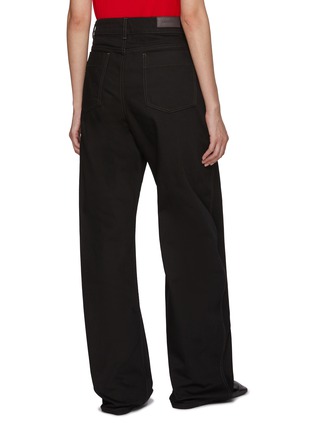 Back View - Click To Enlarge - LEMAIRE - High Rise Curved Dark Wash Jeans
