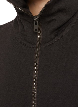  - LEMAIRE - Half Zip Wool Blend Sweatshirt