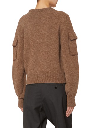Back View - Click To Enlarge - LEMAIRE - Sleeve Pocket Sweater