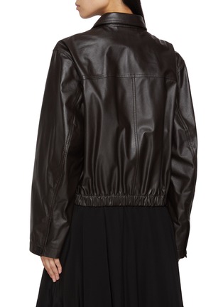Back View - Click To Enlarge - LEMAIRE - Leather Blouson Jacket