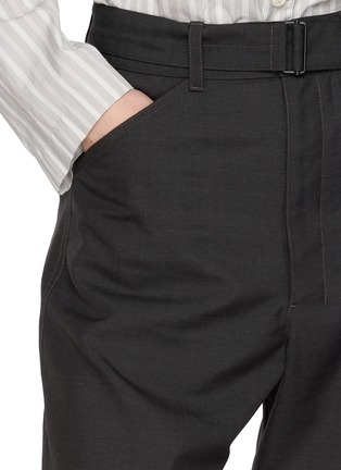  - LEMAIRE - Curved Belted Tailored Pants