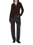 Figure View - Click To Enlarge - LEMAIRE - Curved Belted Tailored Pants