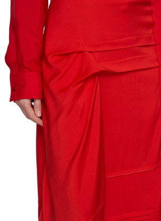  - LEMAIRE - Asymmetrical Pleated Skirt