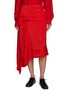 Main View - Click To Enlarge - LEMAIRE - Asymmetrical Pleated Skirt