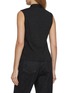 Back View - Click To Enlarge - LEMAIRE - Sleeveless Asymmetrical Knit Cardigan