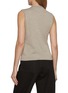 Back View - Click To Enlarge - LEMAIRE - Sleeveless Asymmetrical Knit Cardigan