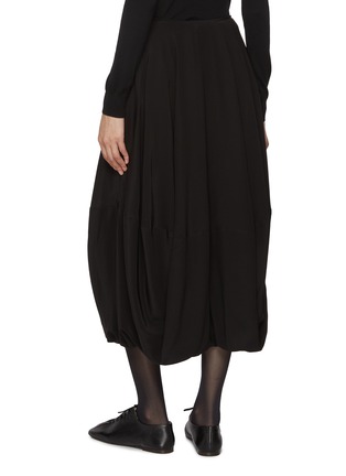 Back View - Click To Enlarge - LEMAIRE - Balloon Midi Silk Skirt
