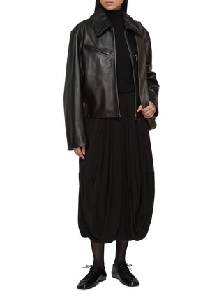 Figure View - Click To Enlarge - LEMAIRE - Balloon Midi Silk Skirt