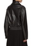 Back View - Click To Enlarge - LEMAIRE - Boxy Zipped Leather Blouson