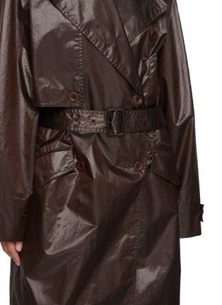  - LEMAIRE - Coated Cotton Trench Coat