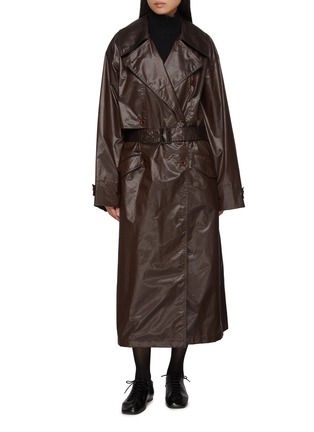 Main View - Click To Enlarge - LEMAIRE - Coated Cotton Trench Coat