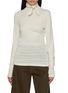 Main View - Click To Enlarge - LEMAIRE - Foulard Tie Neck Jersey Top