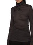  - LEMAIRE - Foulard Tie Neck Jersey Top