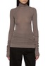 Main View - Click To Enlarge - LEMAIRE - Seamless High Neck Ribbed Wool Top