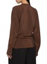 Back View - Click To Enlarge - LEMAIRE - Twisted Asymmetrical Silk Blend Top
