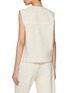 Back View - Click To Enlarge - LEMAIRE - V-Neck Cotton Gilet