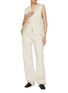 Figure View - Click To Enlarge - LEMAIRE - V-Neck Cotton Gilet
