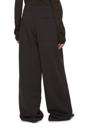Back View - Click To Enlarge - LEMAIRE - Relaxed Wide Leg Wool Cotton Pants