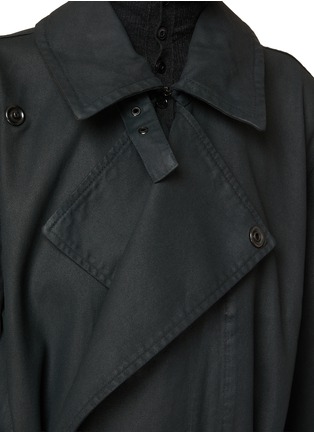  - LEMAIRE - Convertible Collar Belted Coat
