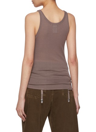 Back View - Click To Enlarge - LEMAIRE - Ribbed Wool Knit Tank Top