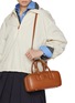 Figure View - Click To Enlarge - MIU MIU - Large Arcadie Leather Bag