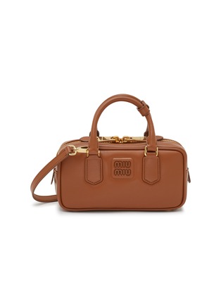 Main View - Click To Enlarge - MIU MIU - Medium Arcadie Leather Bag
