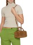 Figure View - Click To Enlarge - MIU MIU - Medium Arcadie Suede Bag