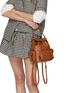Figure View - Click To Enlarge - MIU MIU - Small Leather Backpack