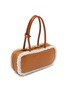 Detail View - Click To Enlarge - MIU MIU - Large Arcadie Leather Shearling Top Handle Bag