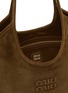 Detail View - Click To Enlarge - MIU MIU - Ivy Vertical Suede Tote Bag