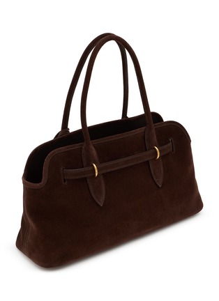 Detail View - Click To Enlarge - MIU MIU - Aventure Suede Top Handle Bag