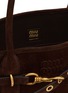 Detail View - Click To Enlarge - MIU MIU - Aventure Suede Top Handle Bag