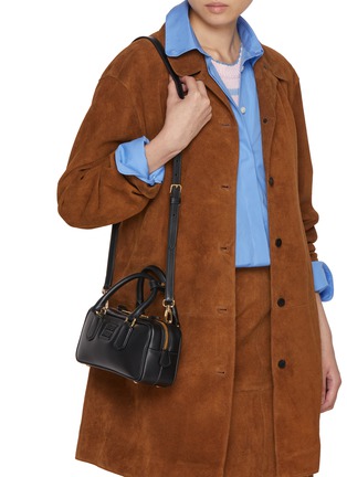 Front View - Click To Enlarge - MIU MIU - Medium Arcadie Leather Bag