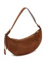 Detail View - Click To Enlarge - PRADA - Small Swing Suede Shoulder Bag
