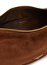 Detail View - Click To Enlarge - PRADA - Small Swing Suede Shoulder Bag