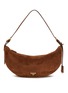 Main View - Click To Enlarge - PRADA - Small Swing Suede Shoulder Bag