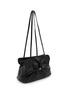 Detail View - Click To Enlarge - PRADA - Small Curley Leather Shoulder Bag