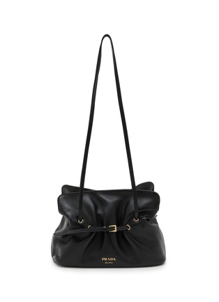 Main View - Click To Enlarge - PRADA - Small Curley Leather Shoulder Bag